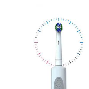 Brosse à dents électrique sonique pour adultes en gros, OEM, portable, batterie, blanchiment, tête de brosse rotative remplaçable, douce, étanche IPX5 - Product Image 4