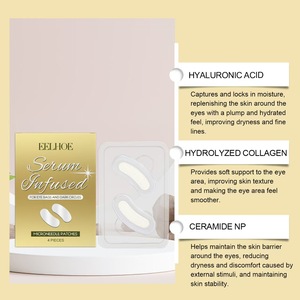 Masque pour les yeux, soin quotidien hydratant et adoucissant pour la peau autour des yeux, soin hydratant doux, patch pour les yeux. - Product Image 3
