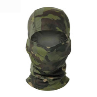 Cagoule de camouflage tactique personnalisée Masque facial d'extérieur pour vélo et moto