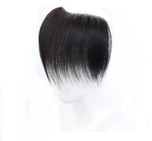 HQ Easy Wear fronte <span class=keywords><strong>capelli</strong></span> Bang Natural Hairline Men estensione dei <span class=keywords><strong>capelli</strong></span> umani - Product Image 6