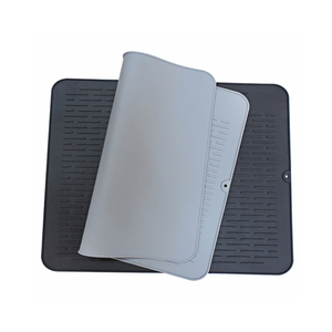 Easy Clean Dishwasher Safe Non-Slip <b>Silicone</b> Drain <b>Mat</b> <b>Silicone</b> Dish Drying <b>Mat</b> 16"*12" - Product Image 5
