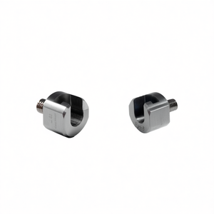 Fjmh8 1.25 Joint flottant à rainure en T avec support à filetage externe intégré, traitement de noircissement S45C - Product Image 1