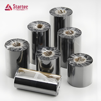Cintas de Transferencia Térmica de Cera/Resina de 30mm-110mm Compatibles con Impresoras Zebra/Datamax/Toshiba para Impresoras de Códigos de Barras