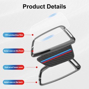 Ốp bảo vệ chìa khóa xe bằng TPU bền, chống xước & chống sốc, dễ lắp đặt, thiết kế đẹp mắt, dành cho tất cả các dòng xe <span class=keywords><strong>BMW</strong></span>, tình trạng mới. - Product Image 2