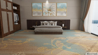 Tapis d'hôtel imprimé sur mesure pour chambres et couloirs d'hôtel, tapis pour salle de banquet, fabriqué en Chine.