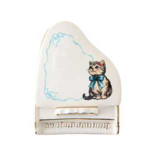 Керамическая коробка для безделушки в форме пианино - Product Image 3