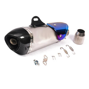 Silencieux d'échappement universel, pour moto, FZ1, FZ6, R6, R15, R3, <span class=keywords><strong>ZX6R</strong></span>, ZX10, Z900, 1000, CBR1000, GSXR1000, K7, <span class=keywords><strong>650</strong></span> - Product Image 3
