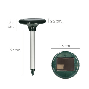 Repellente Solare a Ultrasuoni per Topolini per 625 m2. - Product Image 3