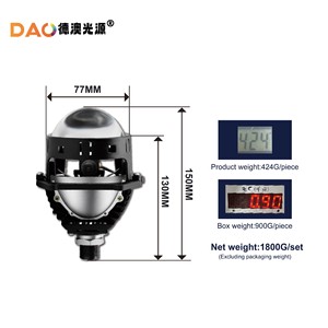 Faros Delanteros LED para Automóvil Dao D1S 15000Lm 6500K 12V 60W para Actualización y Reequipamiento, Ajuste Universal - Product Image 1