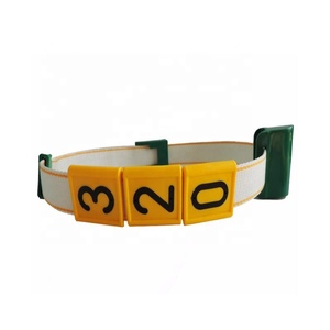 Dier Identificatie Vee Koe Marker Band Verstelbare Schapen Geit Kraag Neck Strap Met Nummer - Product Image 1