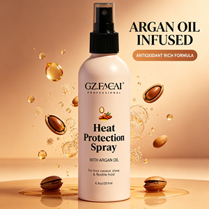 <span class=keywords><strong>Protector</strong></span> <span class=keywords><strong>Térmico</strong></span> Nutritivo para el Cabello con Aceite de Argán Marroquí, Antiencrespamiento, Desenredante, Suavizante e Hidratante, Spray de Protección Térmica de 201 ml - Product Image 6