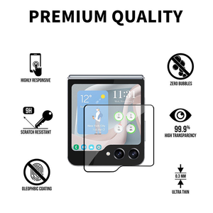 Vidrio <span class=keywords><strong>templado</strong></span> de alta calidad para Galaxy <span class=keywords><strong>Z</strong></span> <span class=keywords><strong>Flip</strong></span> 6 Protector de pantalla Vidrio antiarañazos para <span class=keywords><strong>Samsung</strong></span> <span class=keywords><strong>Z</strong></span> Flip5 Películas protectoras de pantalla de teléfono - Product Image 6