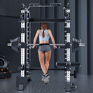 Attrezzatura Professionale per Palestra, Power Rack Multifunzione, Macchina Smith, Rack per Squat con Funzione Unilaterale per Esercizi - Product Image 1