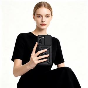 <span class=keywords><strong>Funda</strong></span> Protectora para Teléfono <span class=keywords><strong>Samsung</strong></span> S26/S25 <span class=keywords><strong>Ultra</strong></span>, Antigolpes, Magnética, con Lente Deslizante y Soporte, Fundas, Carcasa - Product Image 1