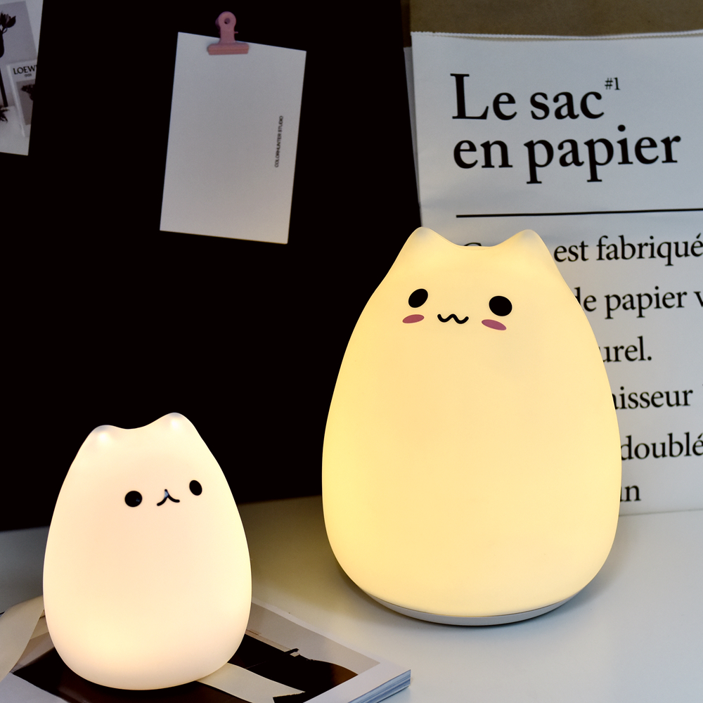 Перезарядка многоцветный пульт дистанционного управления светодиодный ночник для кровати номер