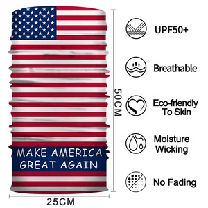 <span class=keywords><strong>Bandana</strong></span> unisex multifuncional con bandera de EE. UU., poliéster transpirable para deportes de ciclismo al aire libre, <span class=keywords><strong>bandana</strong></span> de tubo de cabeza mágica sin costuras - Product Image 2