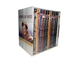 Murder She Wrote The Complete Series 63 Discs Factory Wholesale DVD Movies TV Series Cartoon Region 1/Region 2 DVD Free Ship