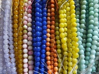Perles de pierres précieuses rondes, perles en vrac de 4 mm à 12 mm, améthyste, agate, turquoise, lapis-lazuli, perles naturelles