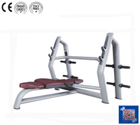 Banc plat en acier Aochuang AC-C037 pour équipement de musculation commercial en salle de sport en Chine