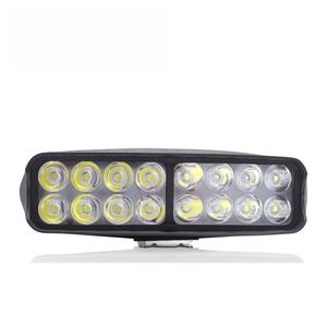 Venta de Fábrica, Barra de Luz LED de Alta Luminosidad de 12 V y 18 W, 1800 Lúmenes, Faro Delantero para Motocicleta y Bicicleta Eléctrica, Bombilla H4, Ajuste Universal, 16SMD - Product Image 1