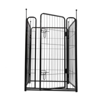 Clôtures pliables légères en métal pour chiens et chats - Isolation et observation temporaires