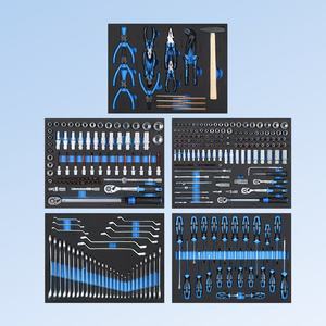 Ensembles d'outils à main pour la réparation automobile, pour <span class=keywords><strong>garage</strong></span> et atelier, kit d'outils à main professionnels, 310 pièces, en carton métallique, prêt à être expédié - Product Image 2