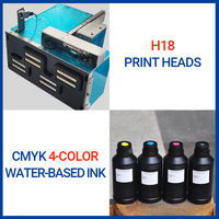 Mesin Cetak Dinding dan Lantai Terintegrasi 3D AI dengan 8 Printhead H18 Tinta UV untuk Pencetakan Mural Inkjet