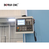 Tour CNC à lit plat à haute rigidité CK61125 avec changement d'outil automatique et système de contrôle Fanuc