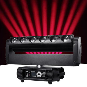 AOPU 6X40W RGBW 4In1 Pixel LED Beam <strong>Moving</strong> <strong>Head</strong> <strong>Light</strong> DJ Disco Stage Lighting White Color DMX512 Control Aluminum Lamp Hotels - Product Image 6