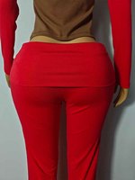 Herfst 2026 Trendy Katoenen Vrouwelijke Sets voor Lange Meisjes, Tweedelig Set Dameskleding, Lange Broek en Shirt, Lange Mouwen Loungewear