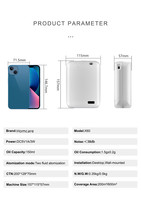 Diffuseur de parfum d'arôme intelligent d'application de haute qualité Diffuseur d'hôtel commercial électrique sans eau avec prix de gros