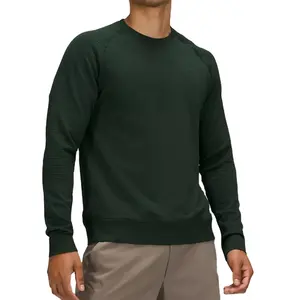 Warmth Long-Sleeve Crew Knitted 100% Merino Wool Sports Apparel Quick Dry Men's Shirts Long Sleeve Casual