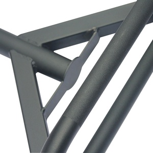 56 "ยาว20กก. และ25กก. สีดำ2นิ้ว Hex barbell <span class=keywords><strong>TRAP</strong></span> <span class=keywords><strong>Bar</strong></span> ที่มีด้ามจับแบนหรือยกสำหรับ squats, <span class=keywords><strong>deadlift</strong></span>, sharkles. - Product Image 2