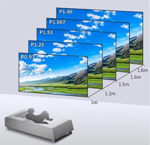 จอแสดงผลวิดีโอวอลล์ขนาดเล็กแบบ COB Technology Ultra HD P1.25 P1.5 P1.86 กันน้ำ สำหรับใช้งานภายในอาคาร - Product Image 4