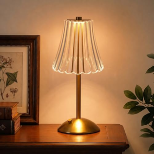 Lampe de table tactile pour chambre et salon, lampe de chevet, éclairage d'intérieur pour lecture - Product Image 1