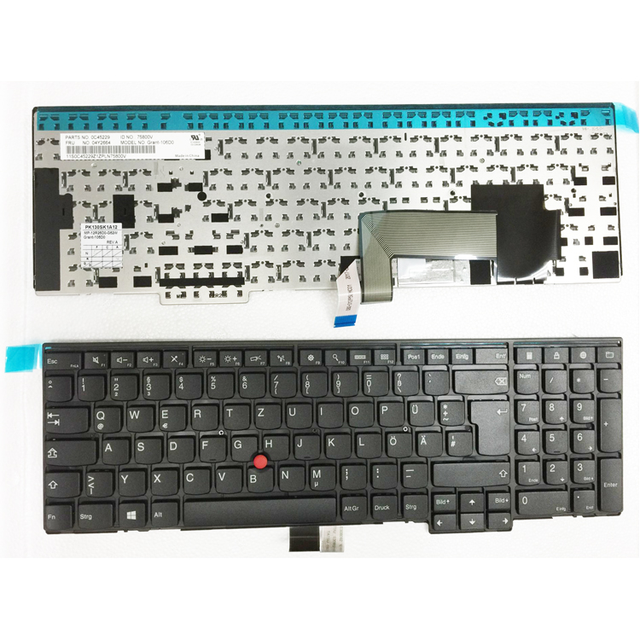 New Original Spanish Keyboard for Lenovo Thinkpad E540 W540 T540P L540 L570 E531 T550 T560 W550S P50S Laptop Keyboard