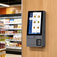 Sistema POS para Kiosco Scangle K3 con Impresora Térmica de Recibos de 58 mm, Compatible con NFC y Escáner de Códigos de Barras 2D