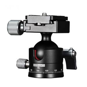 <span class=keywords><strong>Rotule</strong></span> professionnelle en alliage d'aluminium à 360 degrés pour support de trépied à <span class=keywords><strong>rotule</strong></span> pour appareil photo photographique - Product Image 1