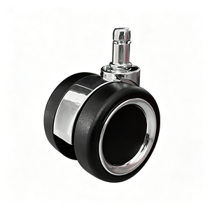 Glass Fiber Nylon Core Reinforced Injection Molded Strong Hub One Piece Build Reinforced Furniture Caster Wheels Top Pick - Product Image 1