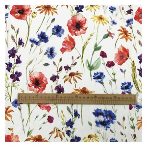 Các cửa hàng nhà máy <span class=keywords><strong>satin</strong></span> căng <span class=keywords><strong>satin</strong></span> 97% polyester 3% spandex sôi động kỹ thuật số voan hoa in vải cho quần áo - Product Image 6