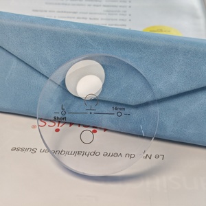 Chine <span class=keywords><strong>lunettes</strong></span> à lentilles progressives 12/14/17MM UNC CR39 lentille <span class=keywords><strong>semi</strong></span>-finie ébauches de lentilles optiques - Product Image 4