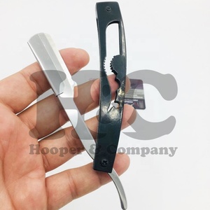 Fish Style Barber <b>Razors</b> Custom Cutting Design stainless steel Handle Changeable <b>Blade</b> Packing Logo Offer Wholesale price - Product Image 1