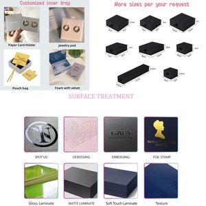 Bán buôn tùy chỉnh in thiết kế Phụ nữ earing Nhẫn bao bì hộp đồ trang sức - Product Image 3