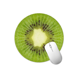 OEM Irregular Round Shape Mouse Pad Custom Fruit Kiwi Slice Mousepad Sublimation Double Side Print Mouse Mat for <b>Computer</b> Laptop - Product Image 1