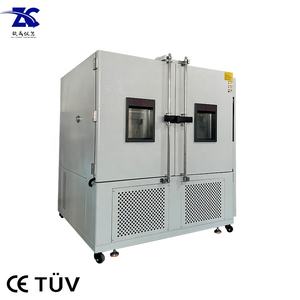 เครื่องทดสอบไฟฟ้า1ปีสำหรับการจำลองรอบอุณหภูมิเครื่องทดสอบสภาพภูมิอากาศแบบสองประตู1500L แบบปรับแต่งได้ - Product Image 1