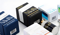 Boîte pliante en carton recyclable de qualité alimentaire, imprimée sur mesure, pour les produits de compléments alimentaires, les médicaments et les comprimés