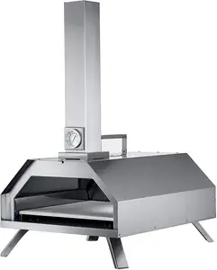 Horno de Pizza de Ladrillo de Alta Calidad con Transportador <span class=keywords><strong>El</strong></span>éctrico para Tostar, <span class=keywords><strong>en</strong></span> Oferta - Product Image 1