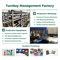LIANGYIN Service professionnel d'usinage CNC de précision pour équipements industriels, extrusion d'aluminium sur mesure, perçage, brochage