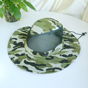 Sombreros <span class=keywords><strong>de</strong></span> Camuflaje Tácticos, Sombreros <span class=keywords><strong>de</strong></span> Pesca, Senderismo <span class=keywords><strong>y</strong></span> Camping para Hombre, Gorra <span class=keywords><strong>de</strong></span> Sniper, Protección Solar - Product Image 4