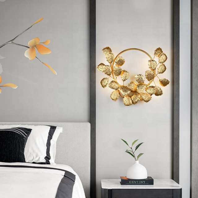 Newest decoration wall lamp basket shaped wall lamp creative customized bedside lamp